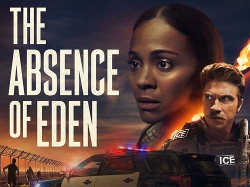 Zoe Saldaña in The Absence of Eden 2023